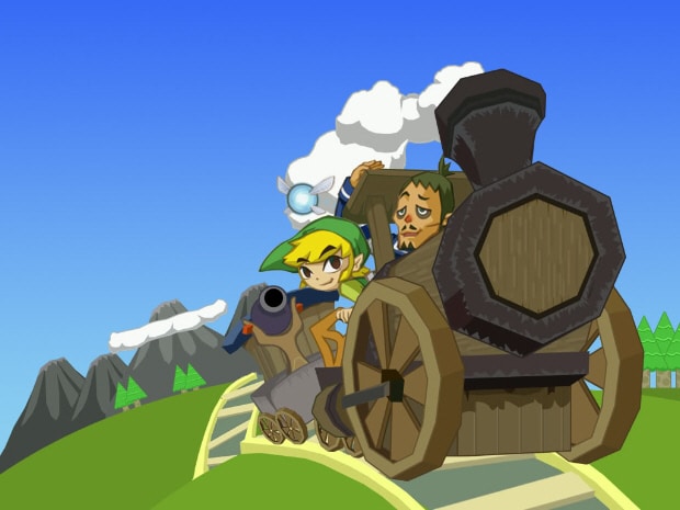The Legend of Zelda: Spirit Tracks wallpaper. Release date is December 7th on DS (USA)
