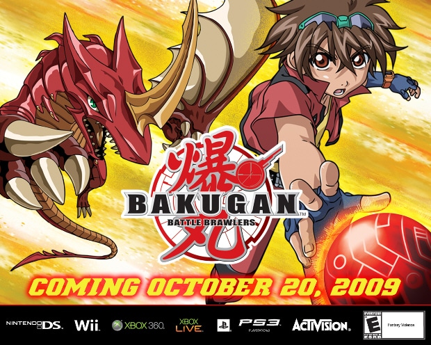 Bakugan Battle Brawlers wallpaper (Xbox 360, PS3, Wii, DS, PS2)