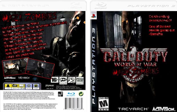Call of Duty: World At War 2 box artwork (fake)