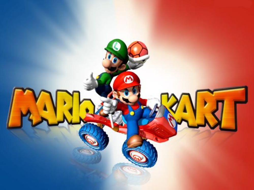 Mario Kart Wii Wallpaper Logo - Mario Kart Wallpaper Wii