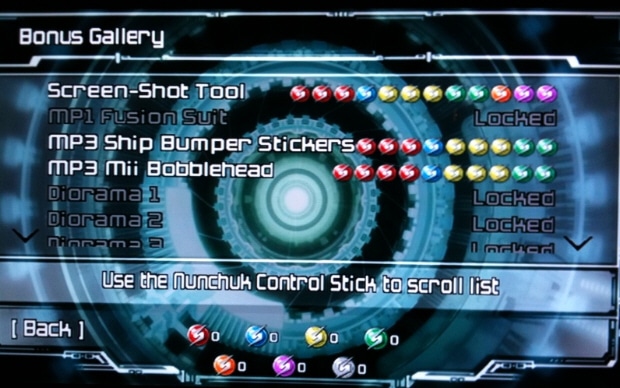 Metroid Prime Trilogy Tokens/Achievement screenshot