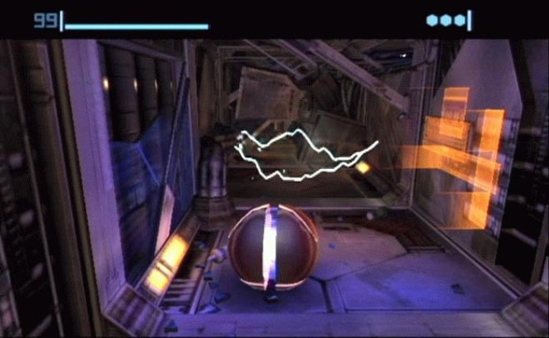Morph Ball screenshot (Metroid Prime Trilogy)