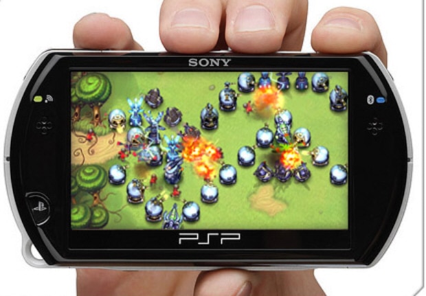 PSP Minis screenshot. 55 titles coming in 2009