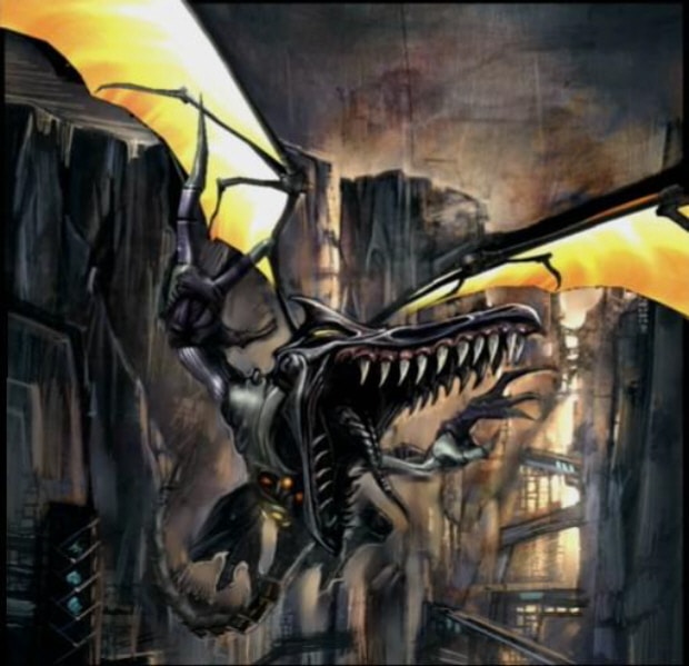 Ridley Artwork (Metroid Prime Meta Ridley Boss)