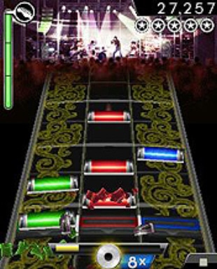 Rock Band iPhone mobile screenshot