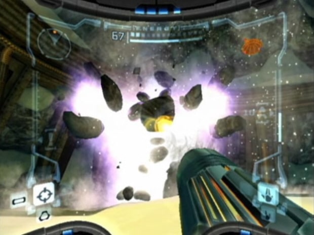 Thardus Metroid Prime Boss Screenshot