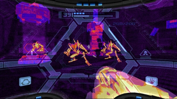 Thermal Visor Metroid Prime Screenshot