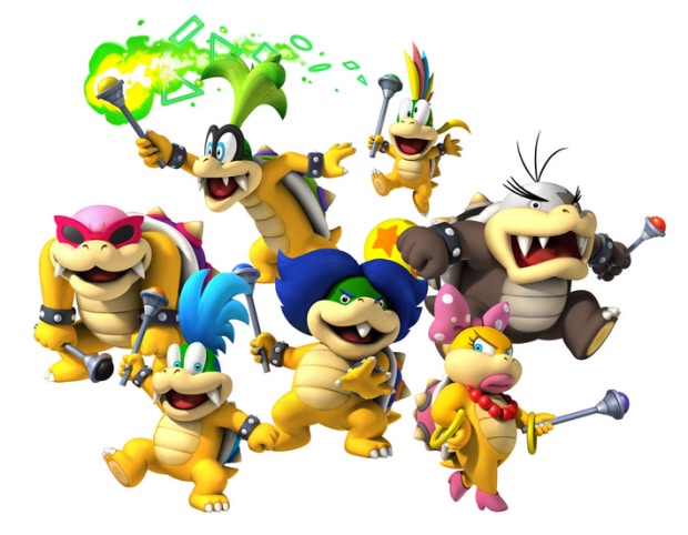 Koopalings aka Koopa Kids return in New Super Mario Bros Wii as bosses