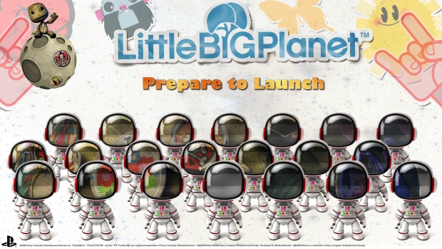 LittleBigPlanet wallpaper Astronauts - 1920x1080
