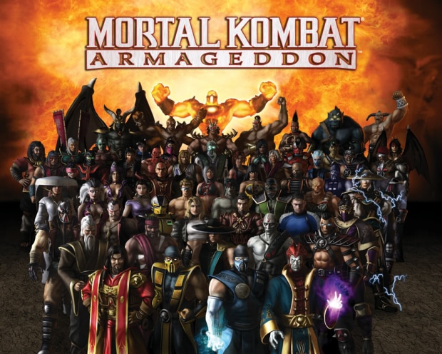 Mortal Kombat Armageddon characters wallpaper