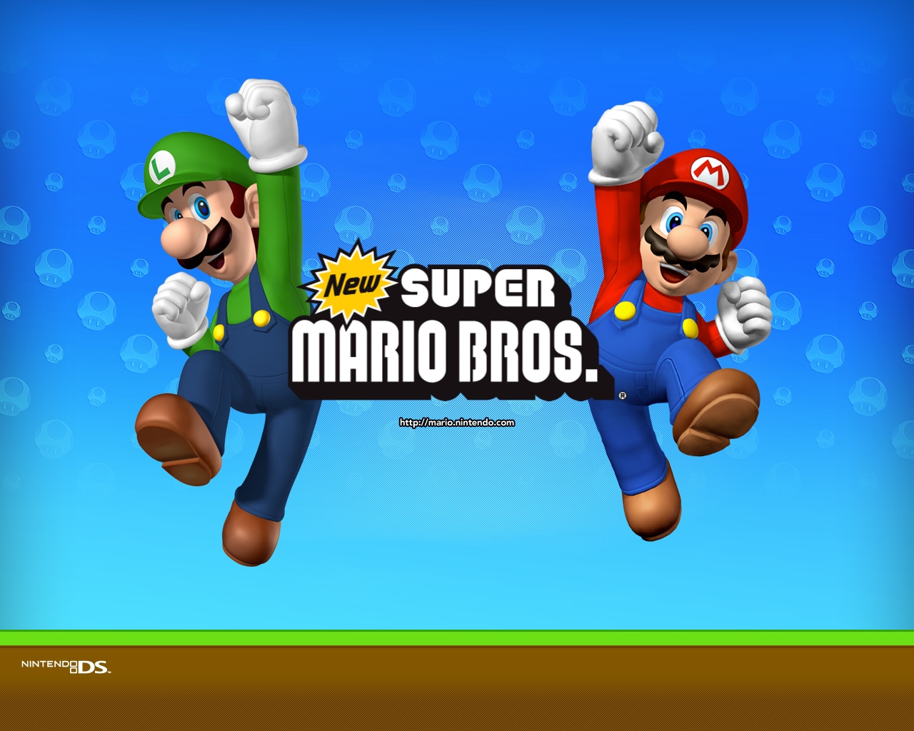 New Super Mario Bros wallpaper (DS)1280 x 1024