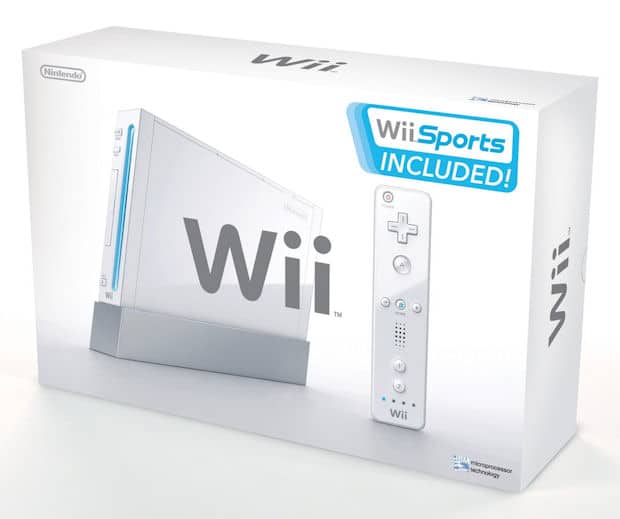 The Nintendo Wii console is back on top of the sales chart
