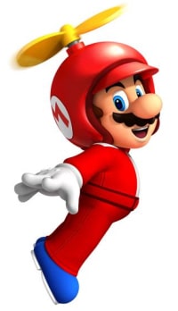 Propeller Suit New Super Mario Bros Wii artwork