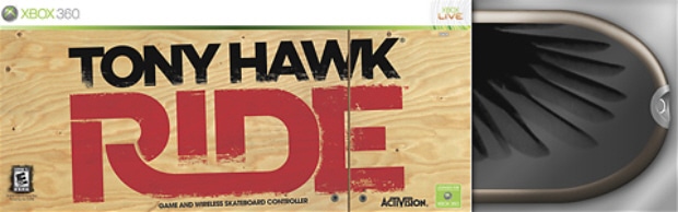 Tony Hawk Ride cheats and Achievements list. Game box artwork