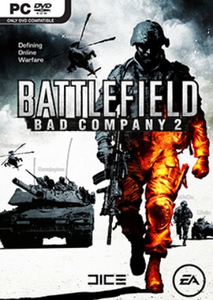 Battlefield: Bad Company 2 box artwork (PC)