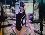 Swimsuit model Bayonetta screenshot