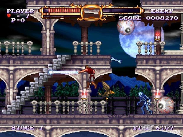 Castlevania The Adventure ReBirth WiiWare screenshot