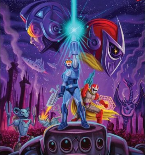 Mega Man 10 artwork for WiiWare! Awesome!