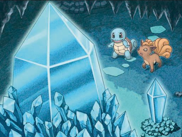 Pokemon Mystery Dungeon Explorer's of Sky movie scene artwork