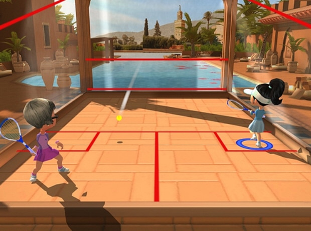 Racquet Sports Wii screenshot. Finally some Raquetball love!