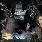 Alien vs Predator wallpaper collage