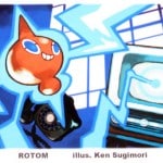 Rotom Legendary Pokemon artwork