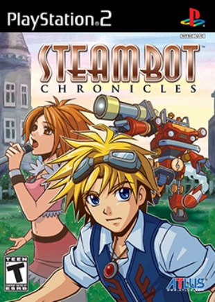 Steamboat Chronicles on PSP box artwork