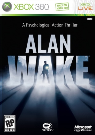 Alan Wake box artwork (official) Xbox 360