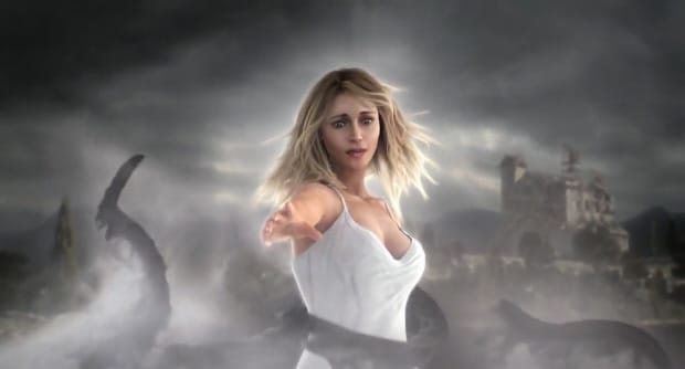Dante's Inferno Super Bowl commercial screenshot