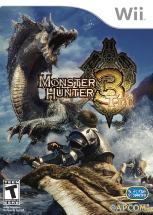 Monster Hunter 3 Tri box artwork