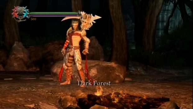 Dante's Inferno Dark Forest walkthrough screenshot