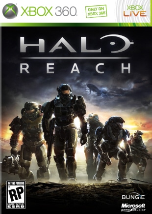 Halo Reach box artwork (Xbox 360)