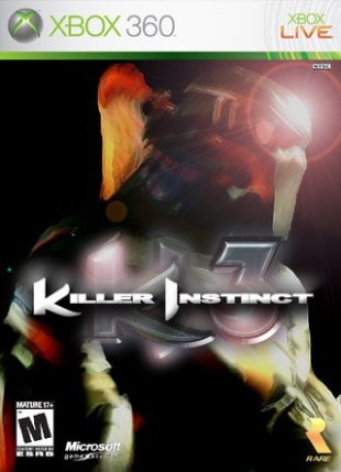 Killer Instinct 3 Xbox 360 fake box artwork