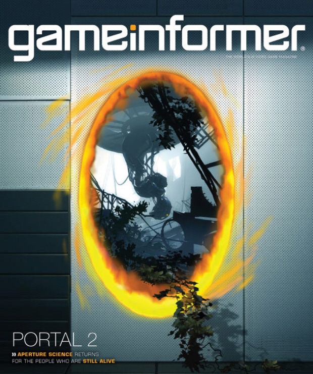 Portal 2 Game Informer coverstory