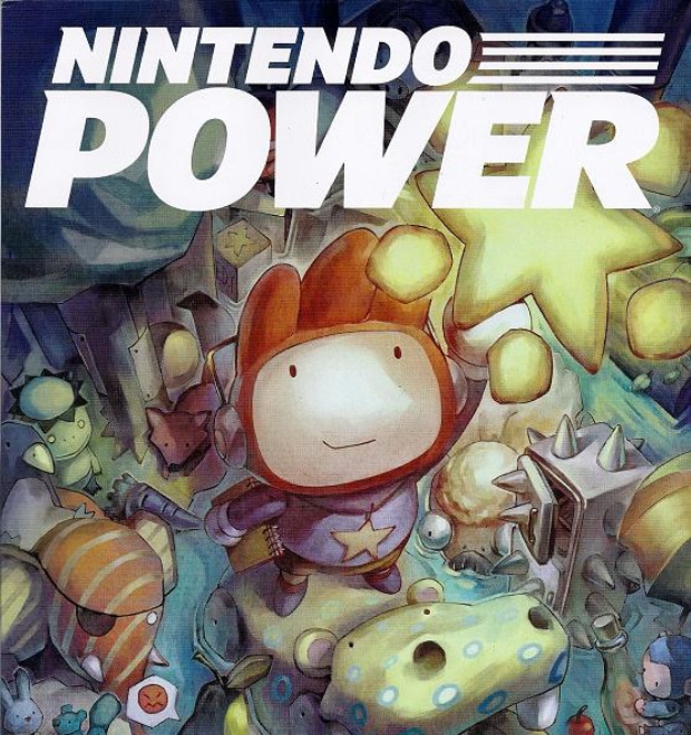 Scribblenauts 2 artwork. Nintendo Power coverstory