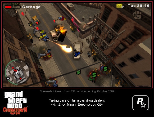 Grand Theft Auto: Chinatown Wars walkthrough screenshot