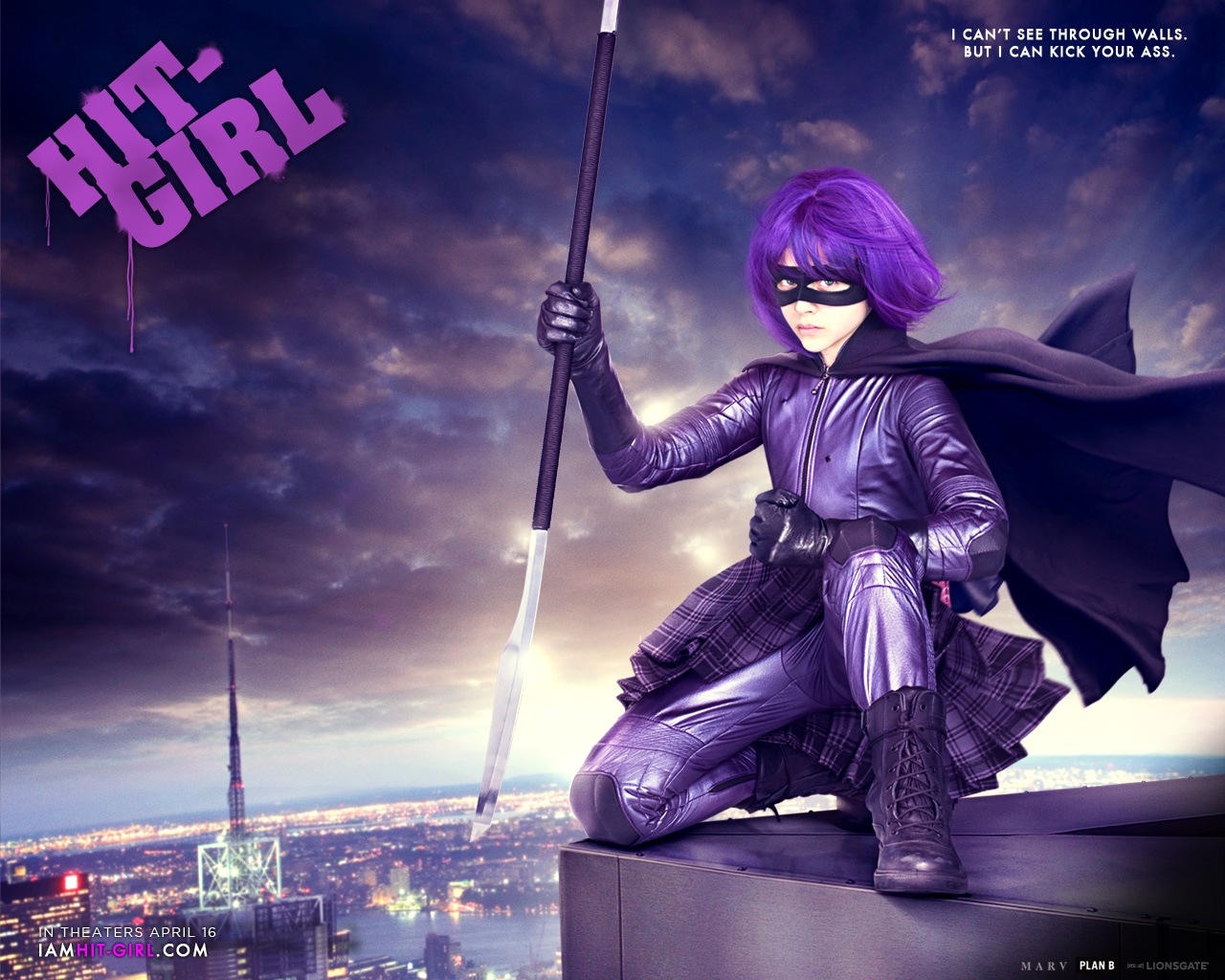 Hit Girl Wallpaper Kick Ass Movie Videogame