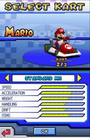 Mario Kart DS mission mode walkthrough screenshot