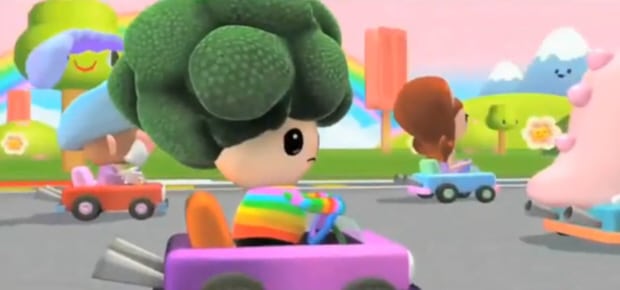 Blur Mario Kart commercial screenshot. Race like a big boy!