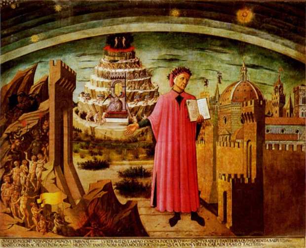 Dante's Inferno 2 Purgatory videogame coming. Divine Comedy artwork of Dante Hell and Heaven