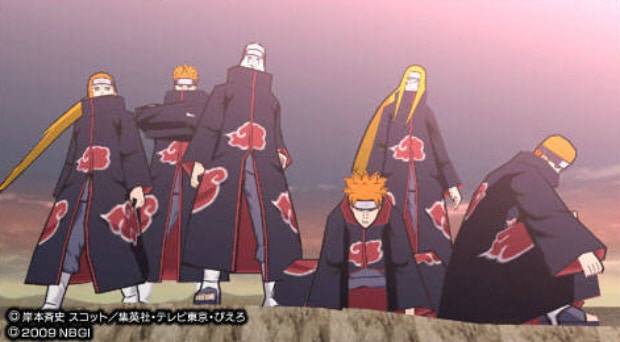 Naruto Shippuden: Ultimate Ninja Heroes 2 characters screenshot