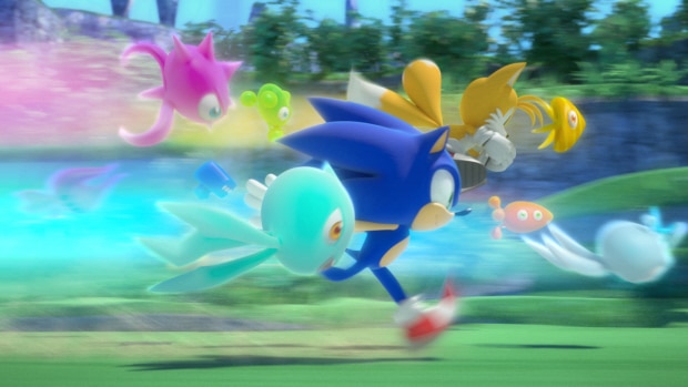 Sonic Colors artwork screenshot from CG teaser (Wii, DS)