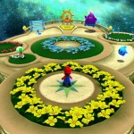 Super Mario Galaxy 2 wallpaper Flower Circles