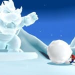 Super Mario Galaxy 2 wallpaper Snow Bowser