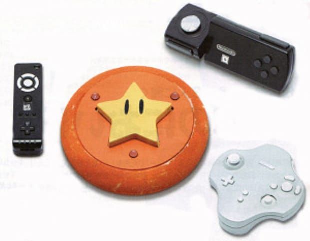 Wii Star controller prototype designs