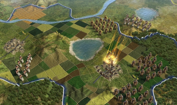 Civilization 5 screenshot. Release date is September 21, 2010