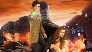 Doctor Who: City of the Daleks game artwork