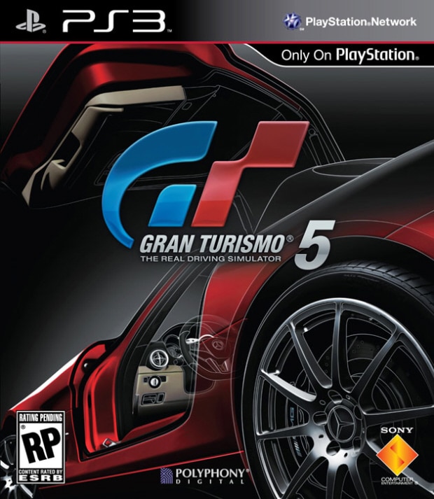 Gran Turismo 5 box artwork official (PS3)