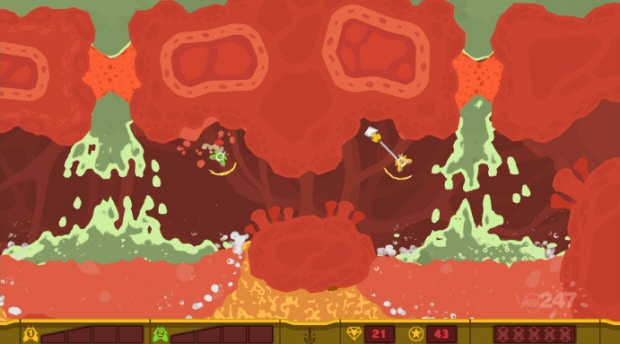 PixelJunk Shooter 2 gameplay screenshot