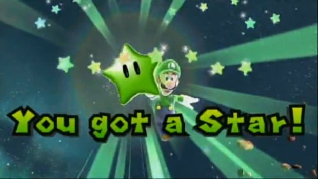 Super Mario Galaxy 2 Green Stars Locations Walkthrough Guide Screenshot. STAR GET!